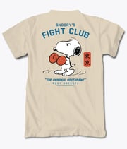 Peanuts Snoopy's Fight Club Mens T-Shirt