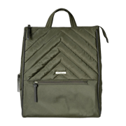 MinkeeBlue Puffer Amber Backpack with Lunch and Shoe Bag