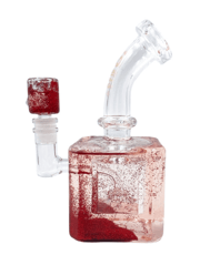 Rock Glass 7" Glycerine Mini Box Bong