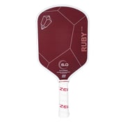 Six Zero Ruby 14mm Pickleball Paddle - USED