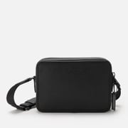 Coach Men's Charter Crossbody Bag 24 In Pebble Leather - Black