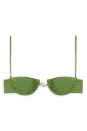Hammond Bikini Top // Emerald Green