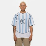 Total 90 Dri-FIT Soccer Jersey in Psychic Blue/White/Black