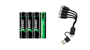 ZITHION-X AAA Rechargeable Batteries