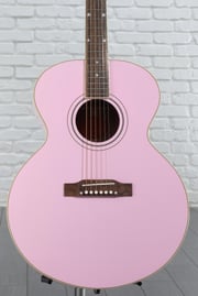 Epiphone J-180 LS Acoustic-electric Guitar - Pink