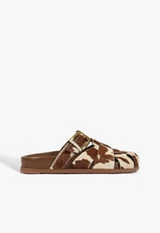 Sydney Calf Hair Clog