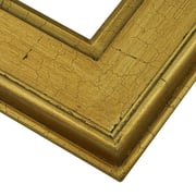 1PLL68 Crackled Gold Frame
