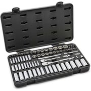 Combination Hand Tool Set: 76 Pc, Mechanic's Tool Set 
