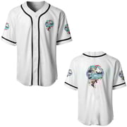 Miku Hatsune Baseball Jerseys Men's XS White sold by AraveugAleda | SKU 571180557 | Printerval