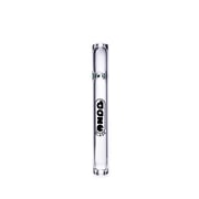 Daze Glass Steamroller Hand Pipe with Built-in Bowl and Marbled Feet