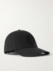 Logo-Embroidered Cotton-Canvas Baseball Cap - black - One Size