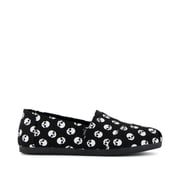 Womens Alpargata Classic Black Glow In The Dark Halloween Skulls