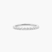 Escalade Diamond Wedding Ring In Platinum (2.00mm)