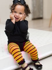 Patterned Footless Tights Clearance