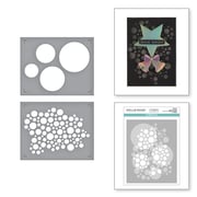 Lots of Circles Stencils from the All About Christmas Collection by Lisa Horton