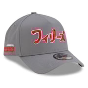 Men's Philadelphia Phillies New Era x Hyperfly Gray A-Frame 9FORTY Adjustable Hat