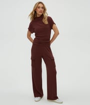 Avery Ribbed Cargo Pant