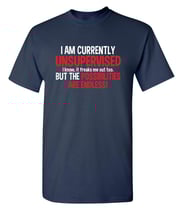 I Am Currently Unsupervised - I Know, It Freaks Me Out Too. But The Possibilities Are Endless!
