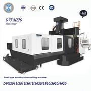 Taiwan Dawei Fabrication de Machines Gmc2520 Fraiseuse CNC à Double Colonne pour Centre d'Usinage de l'Acier Type Découpe Perçage Tournage Fraisage