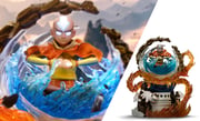 Aang 1:10 Deluxe Art Scale Statue by Iron Studios