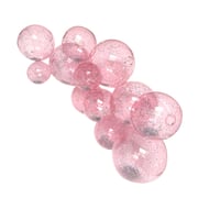 SHIPS 7/25-8/8 • Balloon Garland: 12-Cluster with Glitter in Bubblegum (Transparent) • FINAL SALE