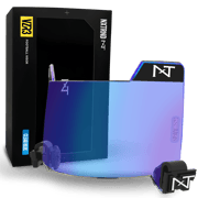 NXTRND VZR3® Football Visor Clear Blue