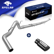 3.5''/4'' 2018-2020 3.0 Powerstroke DPF Delete Race Pipe | Ford F-150 | SPELAB