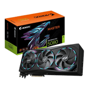 Gigabyte NVIDIA GeForce RTX 5080 AORUS MASTER Triple Fan 16GB GDDR7 PCIe 5.0 Graphics Card