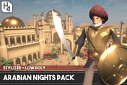 Stylized Arabian Nights City