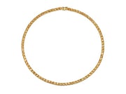 Yellow Citrine 18k Yellow Gold Over Sterling Silver Tennis Necklace 18.06ctw