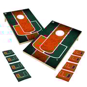 University of Miami Hurricanes | 2x3 Solid Wood Cornhole