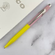 Caran d'Ache Paul Smith 849 Ballpoint Pen - Chartreuse / Rose (Special Edition) (Doorbuster)