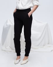 French Terry Sweatpants - Black