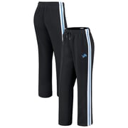 Detroit Lions WEAR by Erin Andrews Women's Color-Block Straight Leg Pants - Black