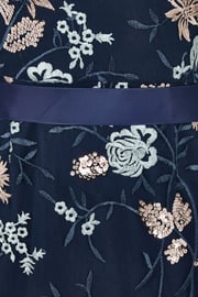 Florence Navy Embroidered Gown--MON-APW25GO0003