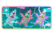Spongebob P1 Skeleton Patrick RGB Mousepad - L