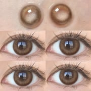 Phantom Brown Prescription Yearly Contact Lenses