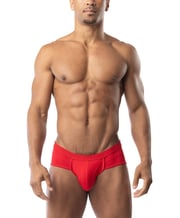 Indulge U-Front Brief - Red