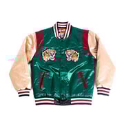 YOUTH WU TANG SATIN JACKET OLIVE