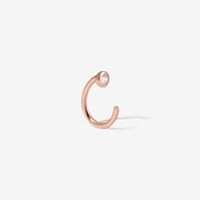 Stevie diamond hookie piercing