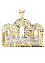 10K Gold Last Supper Pendant  |  53.9 Grams