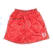 M2 Mesh Shorts in Red Waves
