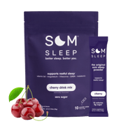 Som Sleep Zero Sugar Powder Drink Mix · Cherry