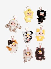Baby Three Cat & Dog Blind Box Plush Bag Clip