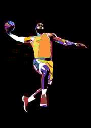 Basketball Pop Art