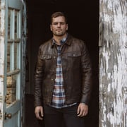 Driggs Leather Jacket | Brown