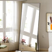 Full Length Mirror, 71"x26" Standing Hanging or Leaning Against Wall Floor Mirrors Body Dressing Wall-Mounted for Living Room, - AliExpress 