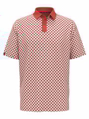 Mens View Master Print Golf Polo