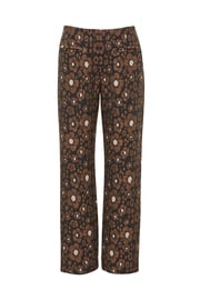 Leopard Hibiscus Trousers