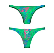Womens Sublimated Retro Brooke Bikini Bottom